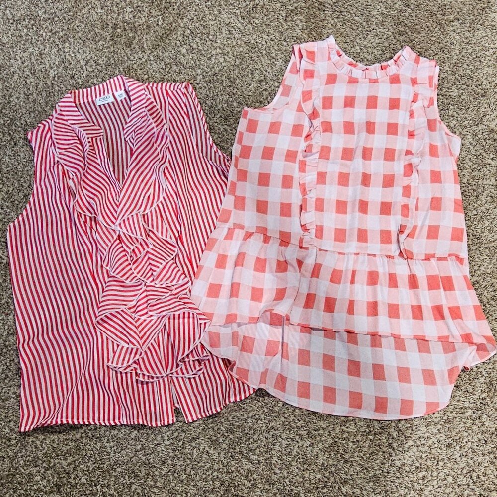 2 for $8 -- 2 Ladies Sleeveless Spring/Summer Tops